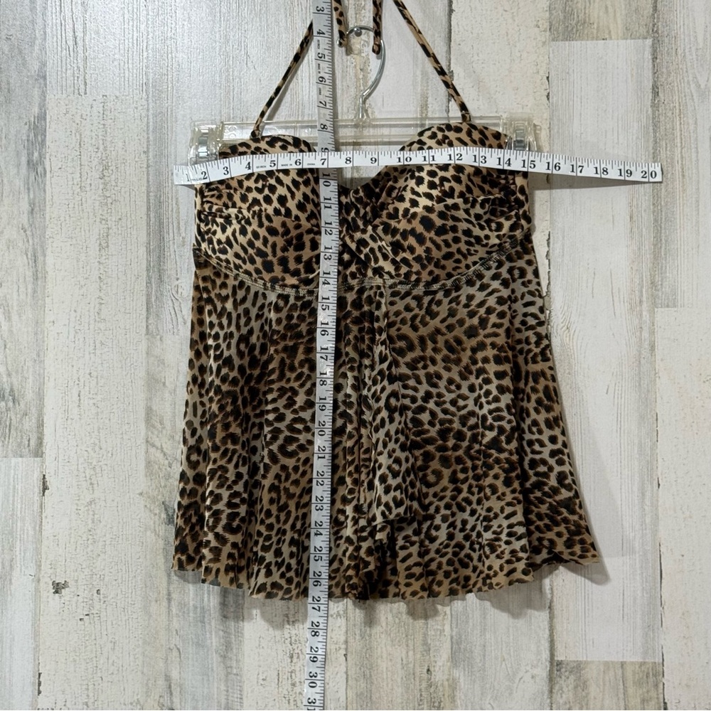Merona Leopard Print Bikini - Picture 2 of 11